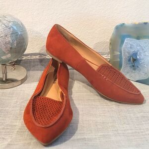TORRID burnt sienna hue loafers 8W